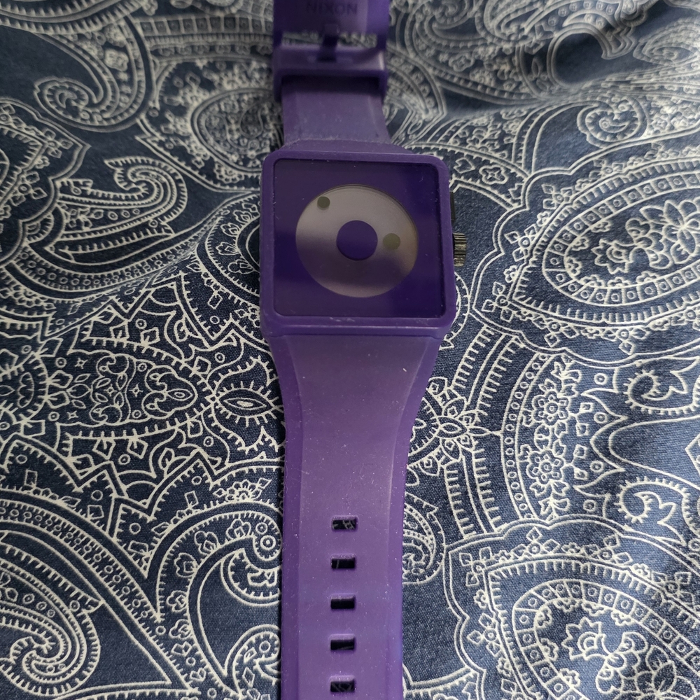 Nixon Purple Float On Watch